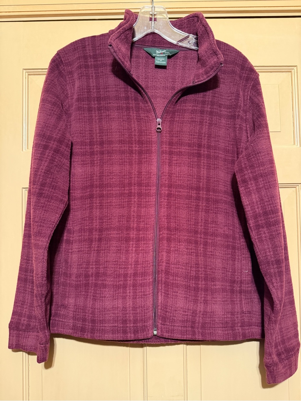Woolrich Women's Plum Full-Zip Utility Jacket